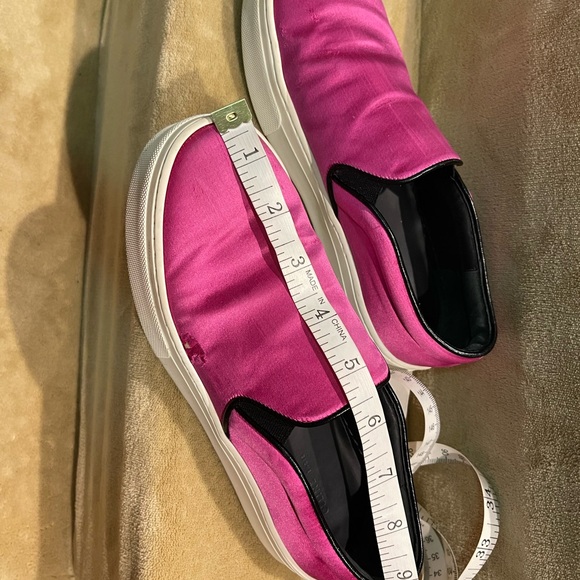 Authentic Celine slip-On Sneakers, round toes, left shoe has scuff seen on photo - Picture 14 of 16